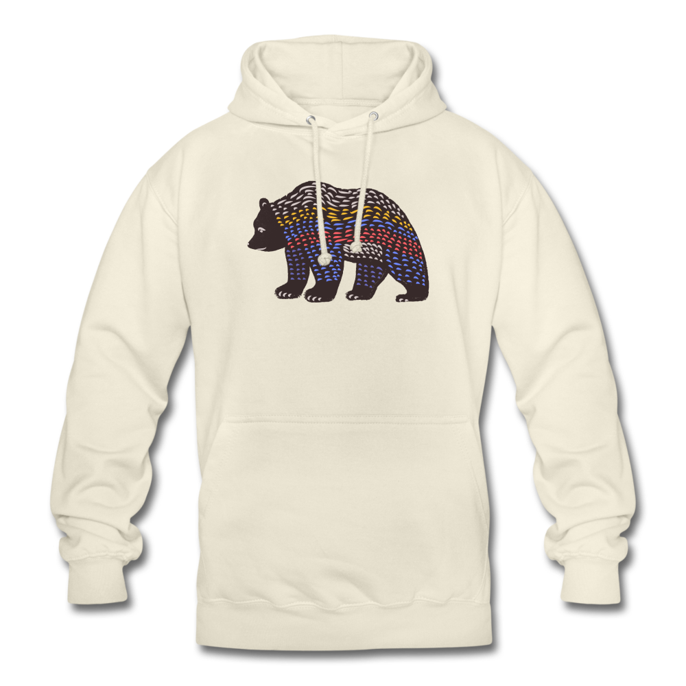 Unisex Hoodie "Bunter Grizzly" - Hinter dem Mond
