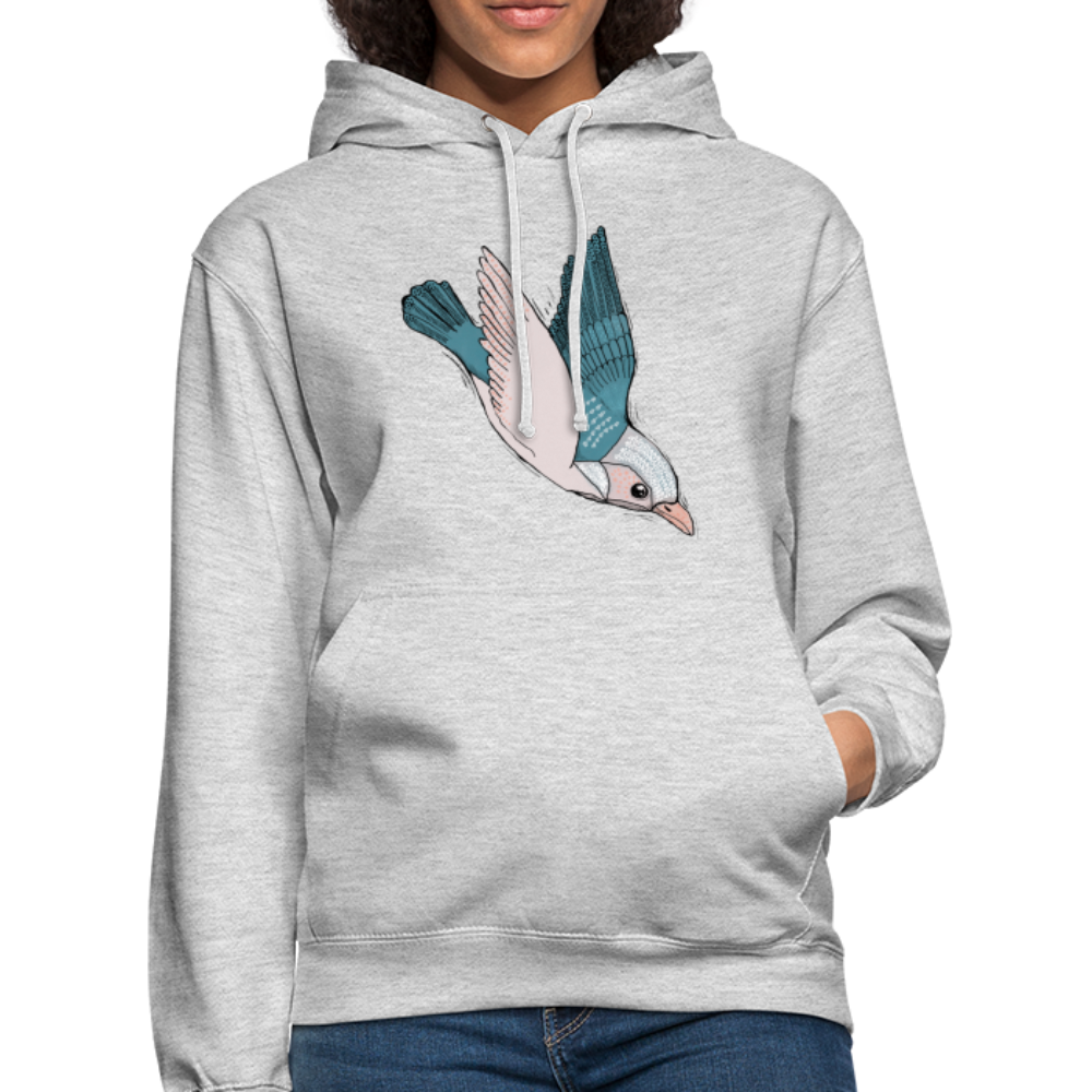 Unisex Hoodie "Vogel im Sturzflug" - Hinter dem Mond