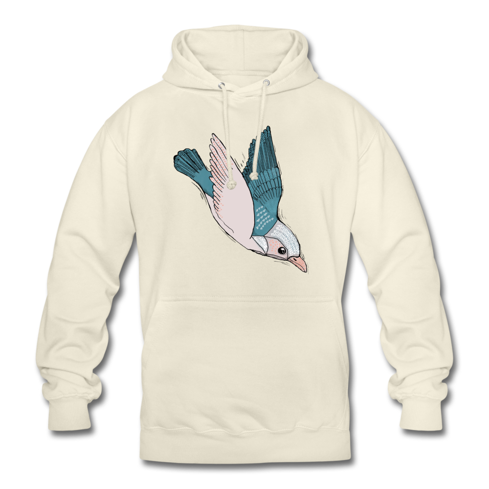 Unisex Hoodie "Vogel im Sturzflug" - Hinter dem Mond