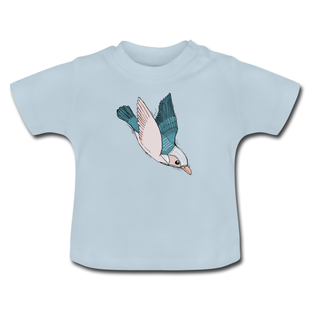 Baby T-Shirt "Vogel im Sturzflug" - Hinter dem Mond