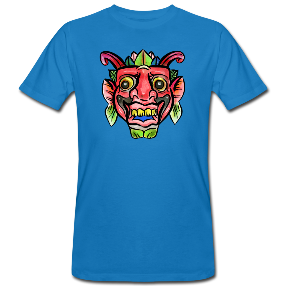 Männer Bio-T-Shirt "Bunte Maske" - Hinter dem Mond