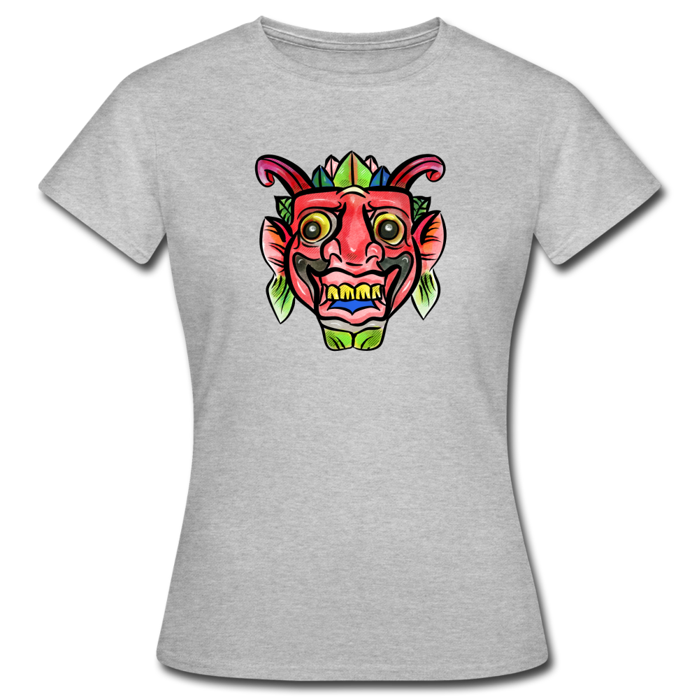 Frauen T-Shirt "Bunte Maske" - Hinter dem Mond