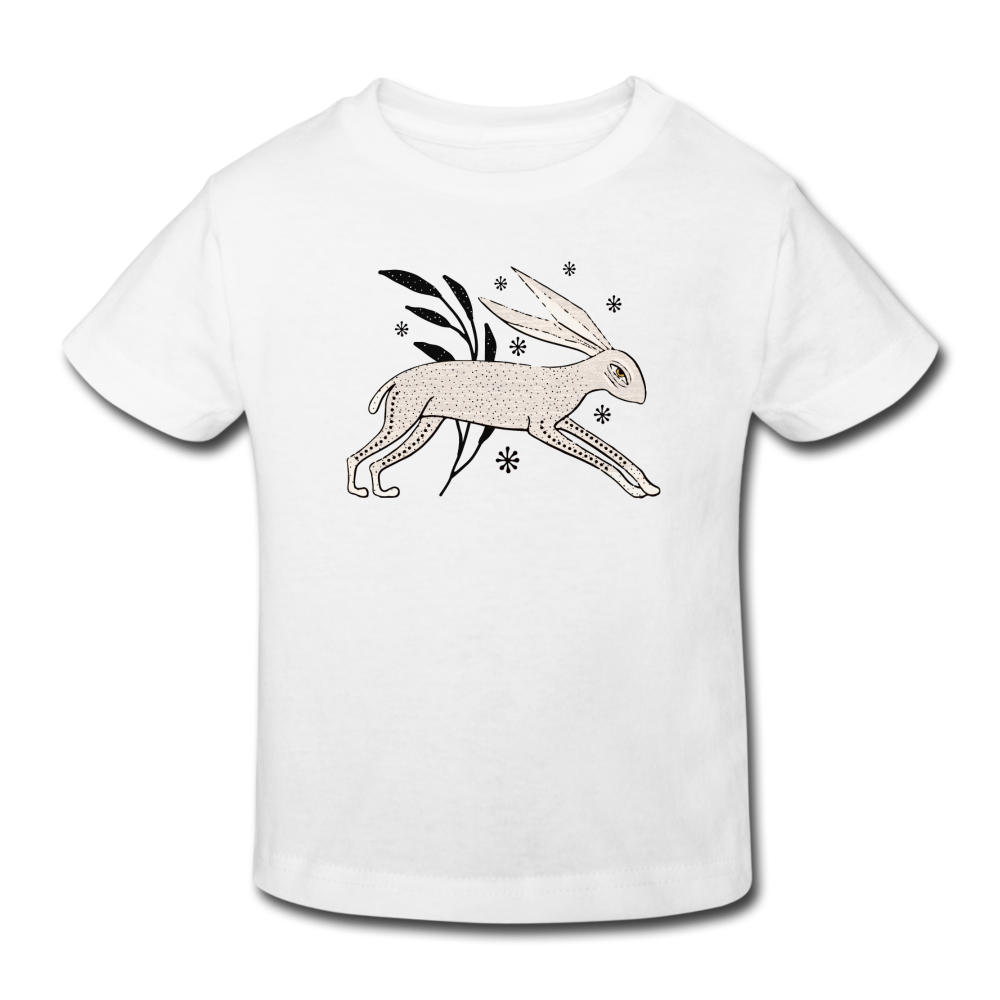 Kinder Bio-T-Shirt "Winterhase" - Hinter dem Mond