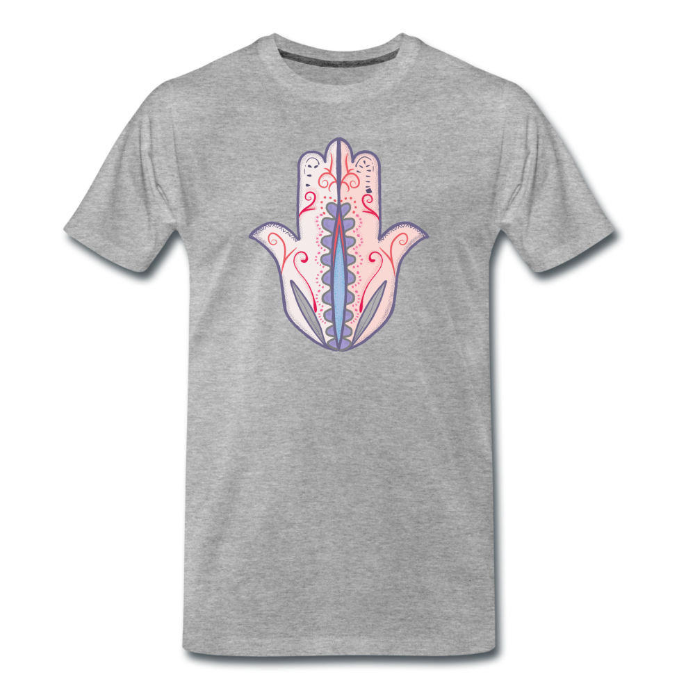 Männer Premium Bio T-Shirt - "Hand der Fatima" - Hinter dem Mond