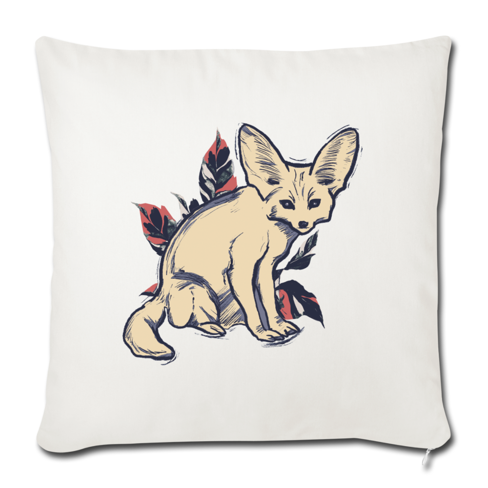 Sofakissen mit Füllung 44 x 44 cm - "Vintage Wüstenfuchs" - Hinter dem Mond