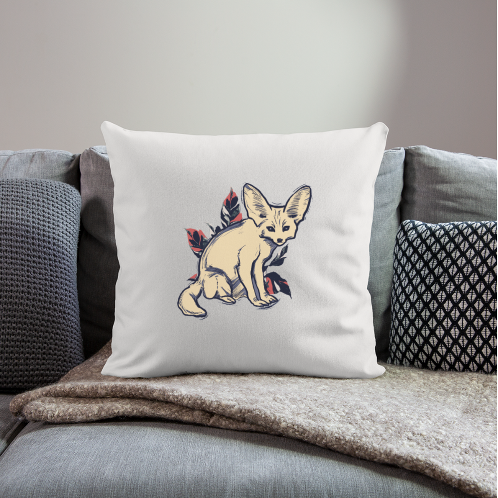 Sofakissen mit Füllung 44 x 44 cm - "Vintage Wüstenfuchs" - Hinter dem Mond