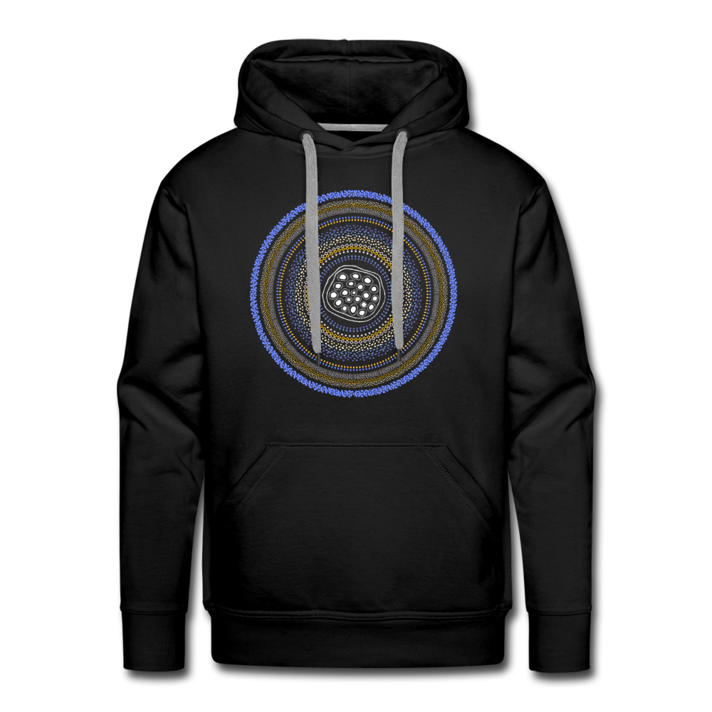 Men’s Premium Hoodie - "Sealife Mandala" - Hinter dem Mond