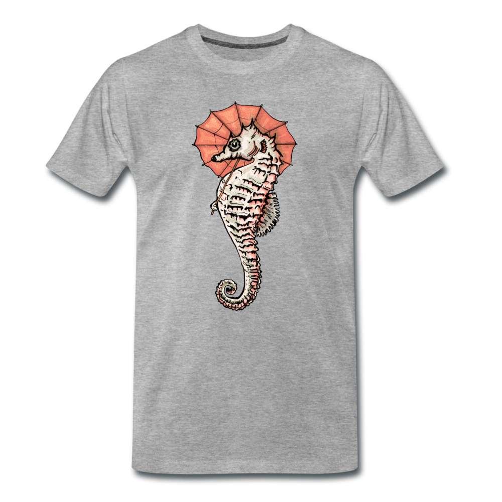 Männer Premium Bio T-Shirt - "Seepferdchen Mandarin" - Hinter dem Mond
