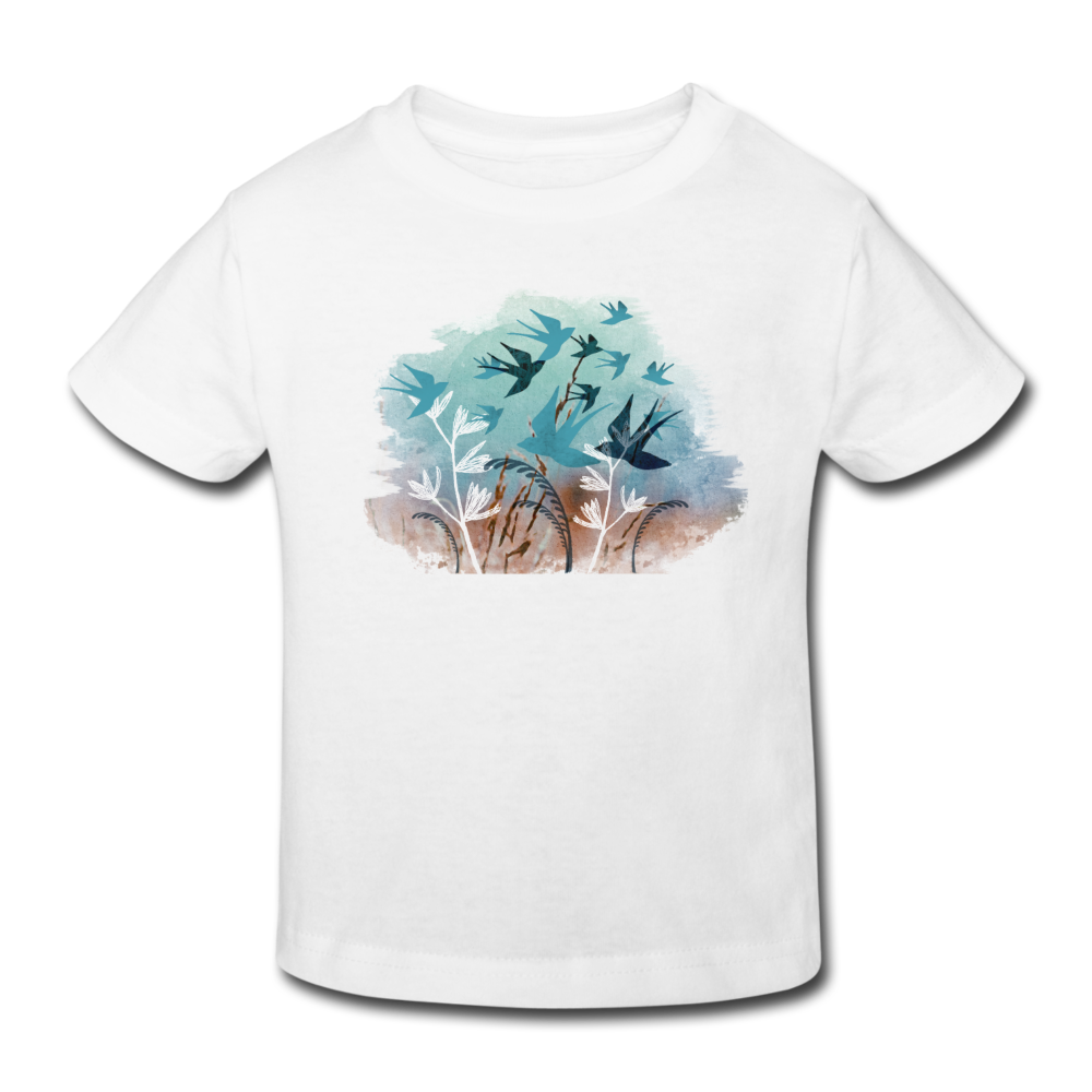 Kinder Bio-T-Shirt - "Schwalbensommer" - Hinter dem Mond