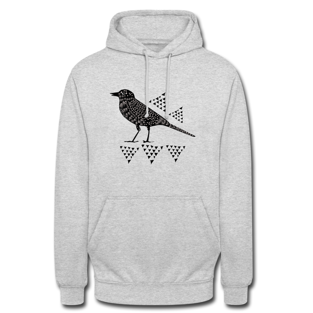 Unisex Hoodie - "Triangel-Vogel" - Hinter dem Mond
