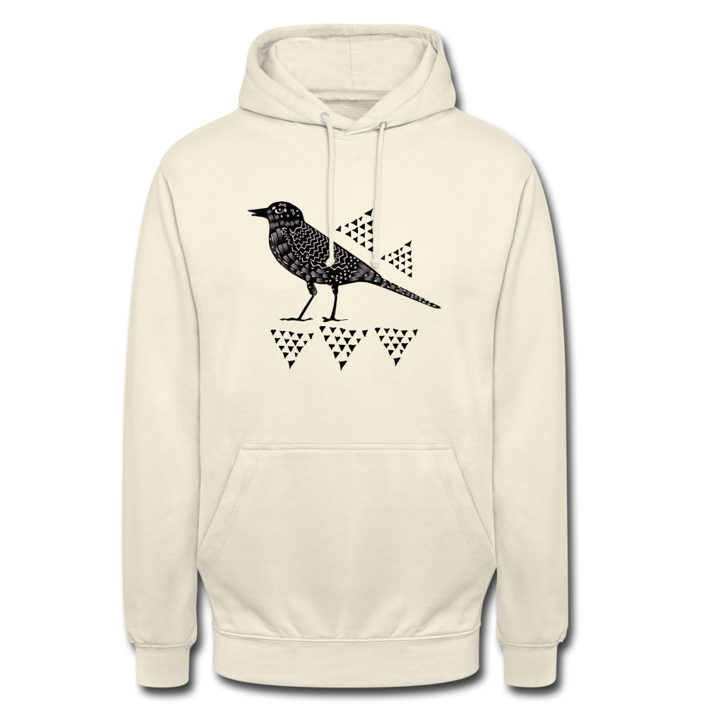 Unisex Hoodie - "Triangel-Vogel" - Hinter dem Mond