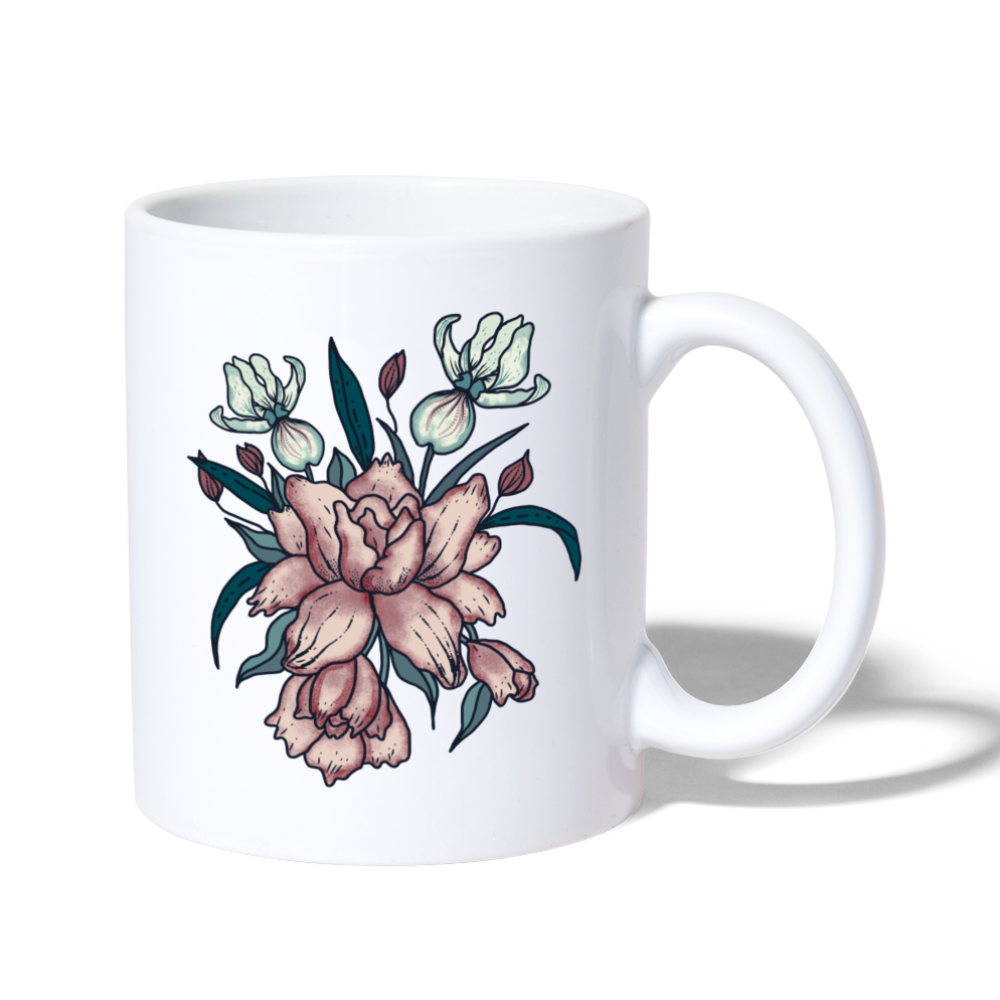 Tasse "Vintage-Orchideen" - Hinter dem Mond