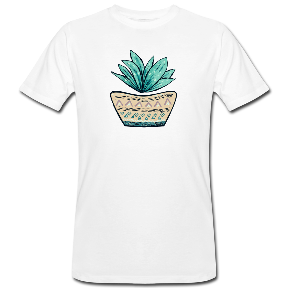 Männer Bio-T-Shirt - Aloe Vera - Hinter dem Mond