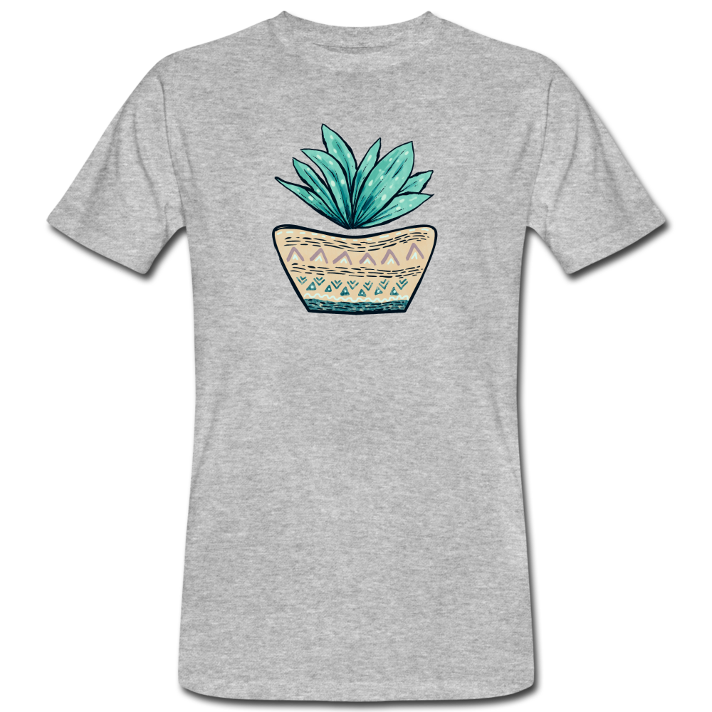 Männer Bio-T-Shirt - Aloe Vera - Hinter dem Mond