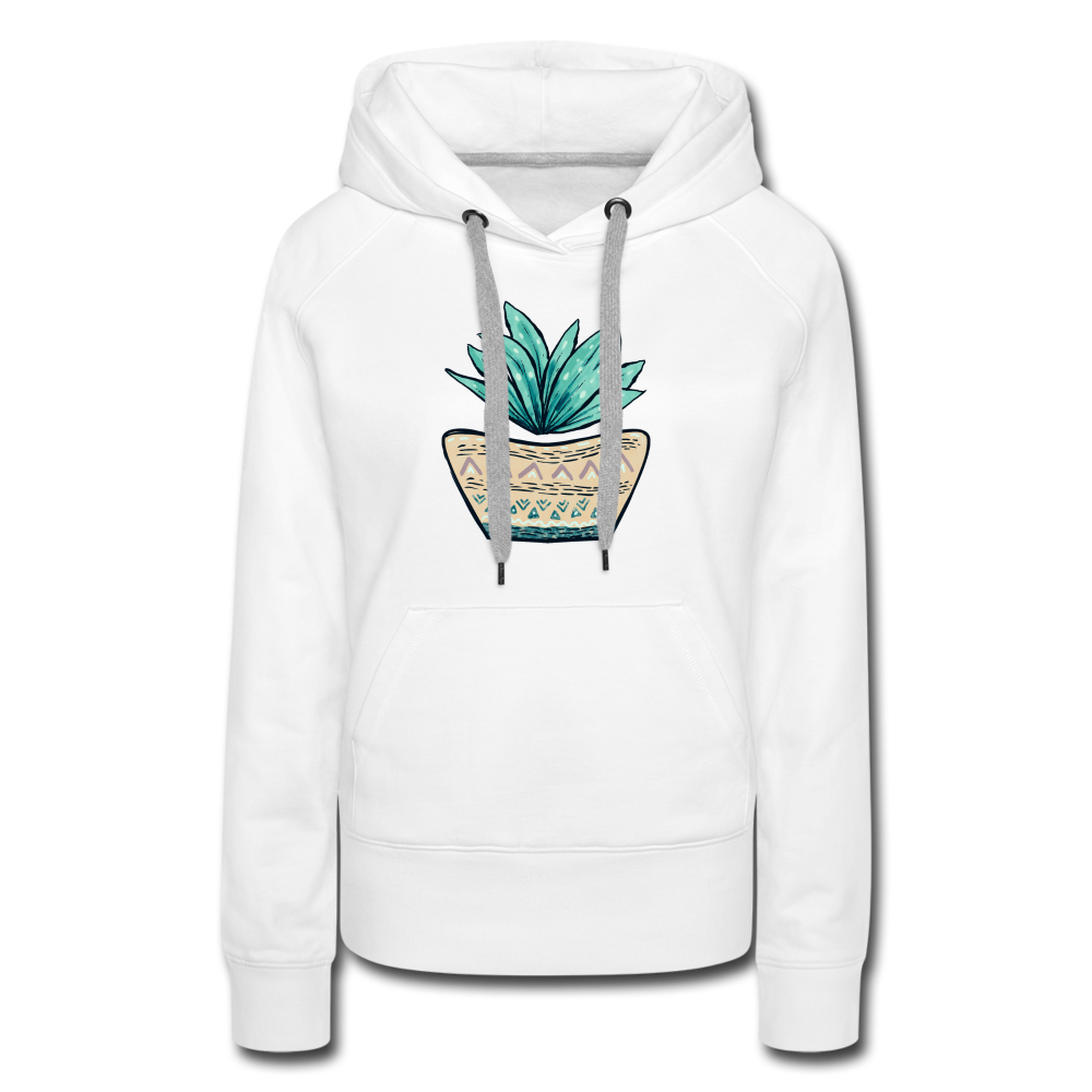 Frauen Premium Hoodie - Aloe Vera - Hinter dem Mond