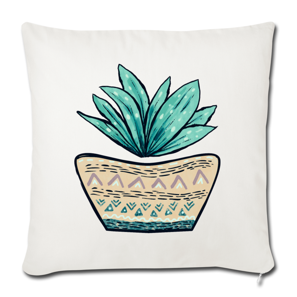 Sofakissenbezug 44 x 44 cm - Aloe Vera - Hinter dem Mond