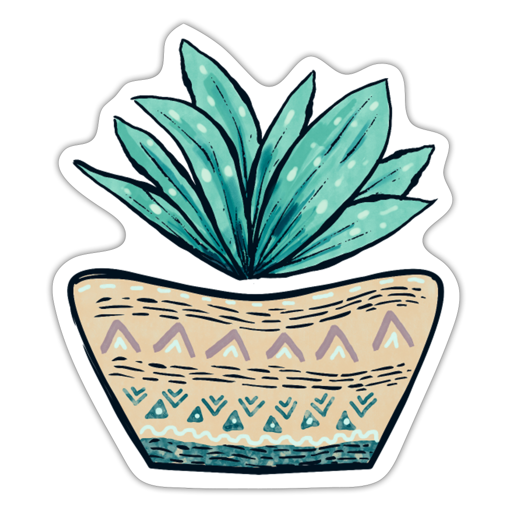 Sticker - Aloe Vera - Hinter dem Mond