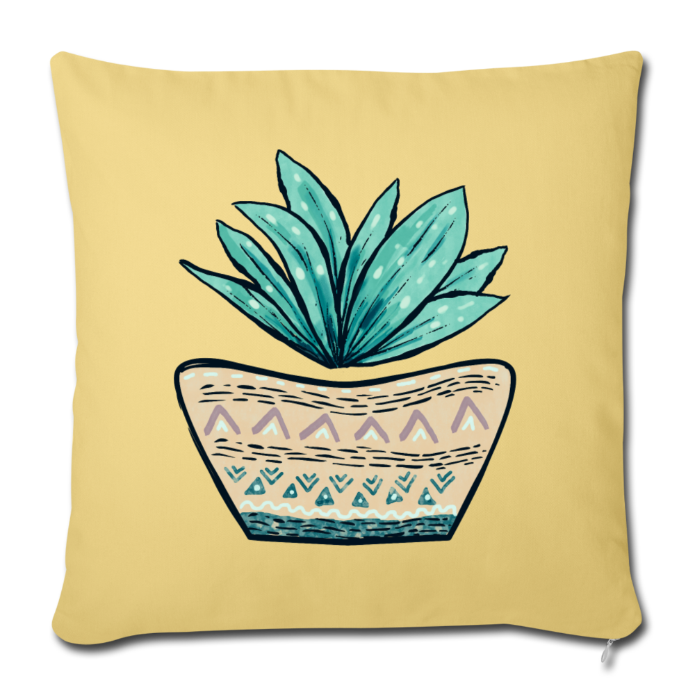 Sofakissen mit Füllung 44 x 44 cm - Aloe Vera - Hinter dem Mond