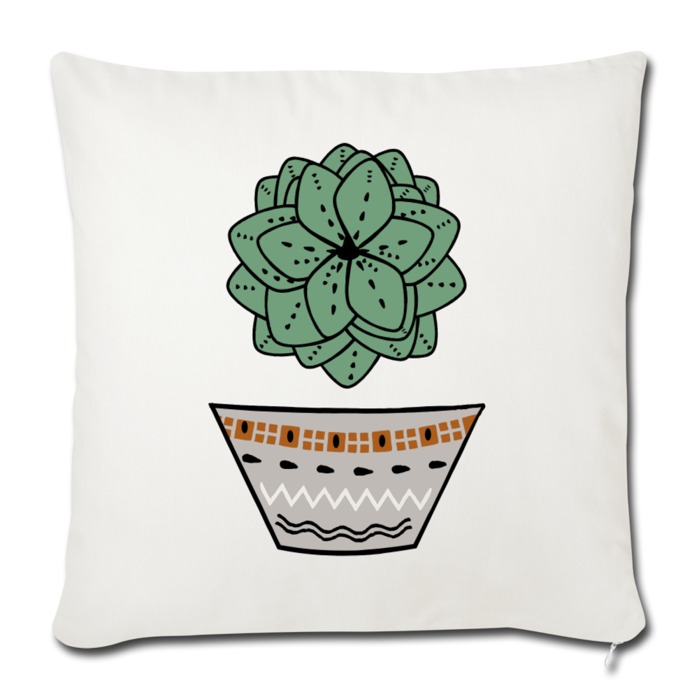 Sofa pillowcase 17,3'' x 17,3'' (45 x 45 cm) - "Sukkulent" - Hinter dem Mond