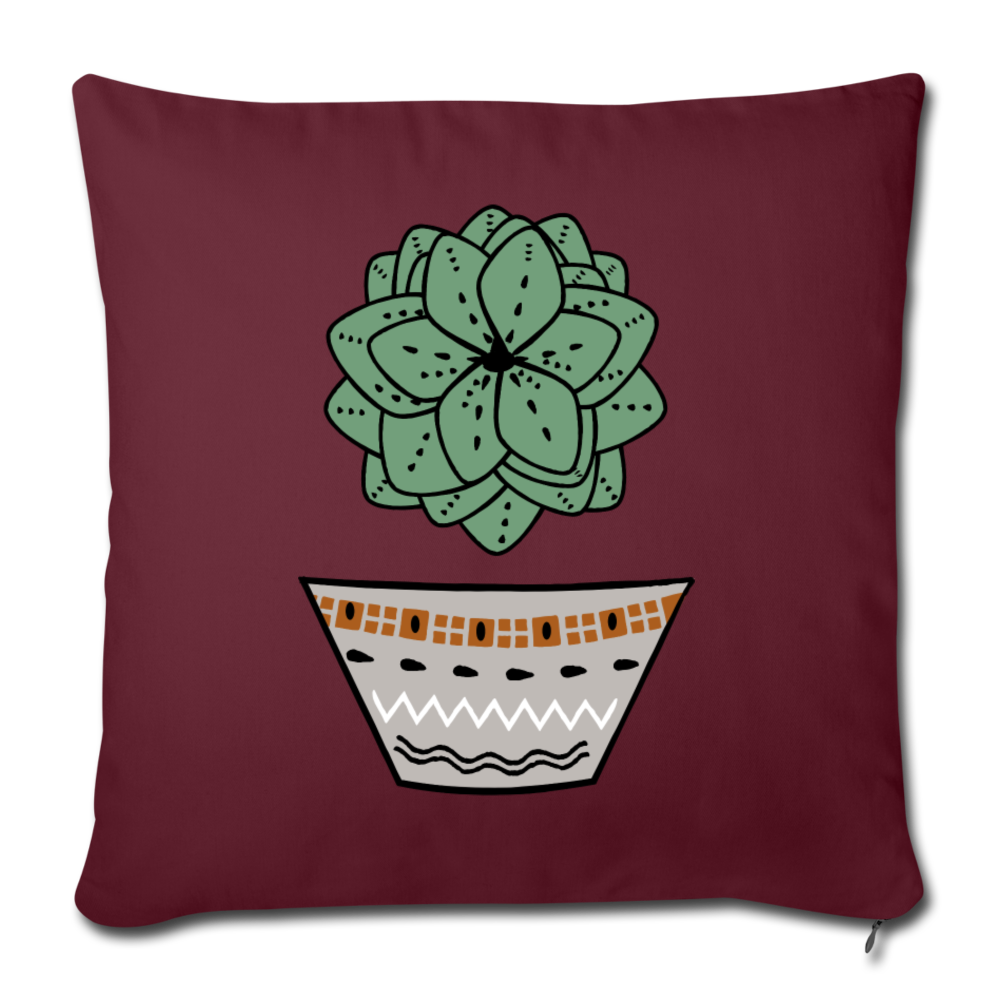 Sofa pillowcase 17,3'' x 17,3'' (45 x 45 cm) - "Sukkulent" - Hinter dem Mond
