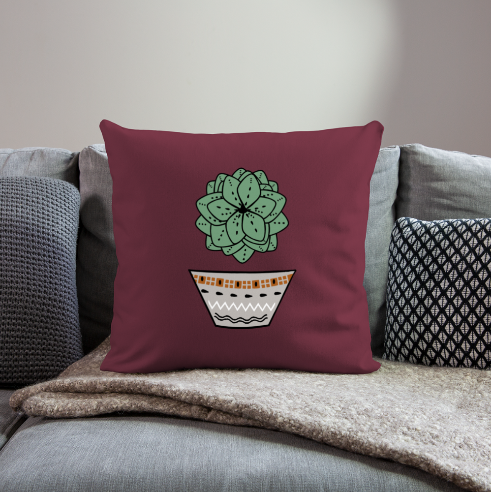 Sofa pillowcase 17,3'' x 17,3'' (45 x 45 cm) - "Sukkulent" - Hinter dem Mond