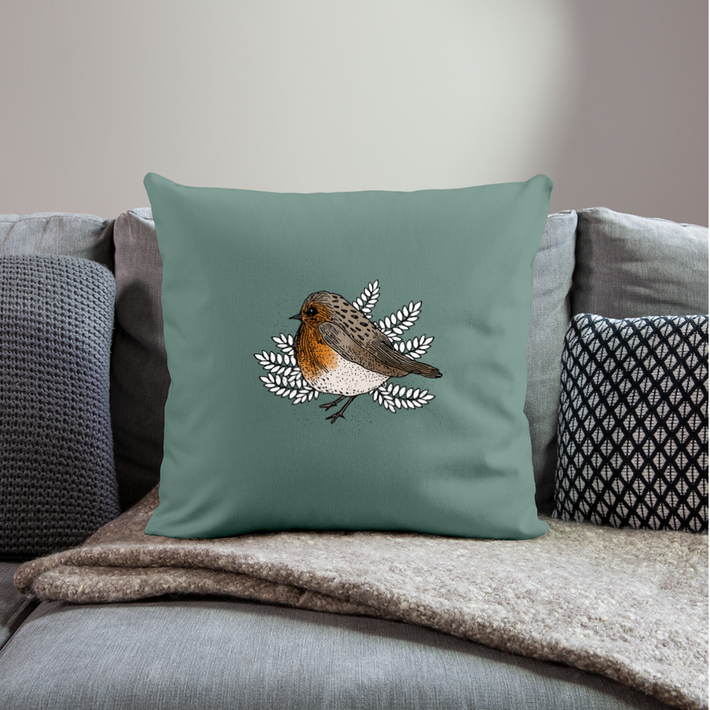 Sofa pillowcase 17,3'' x 17,3'' (45 x 45 cm) - Tanngrün