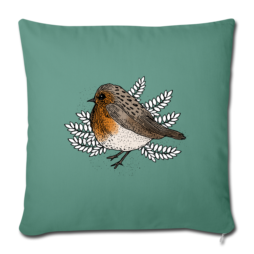 Sofa pillowcase 17,3'' x 17,3'' (45 x 45 cm) - Tanngrün