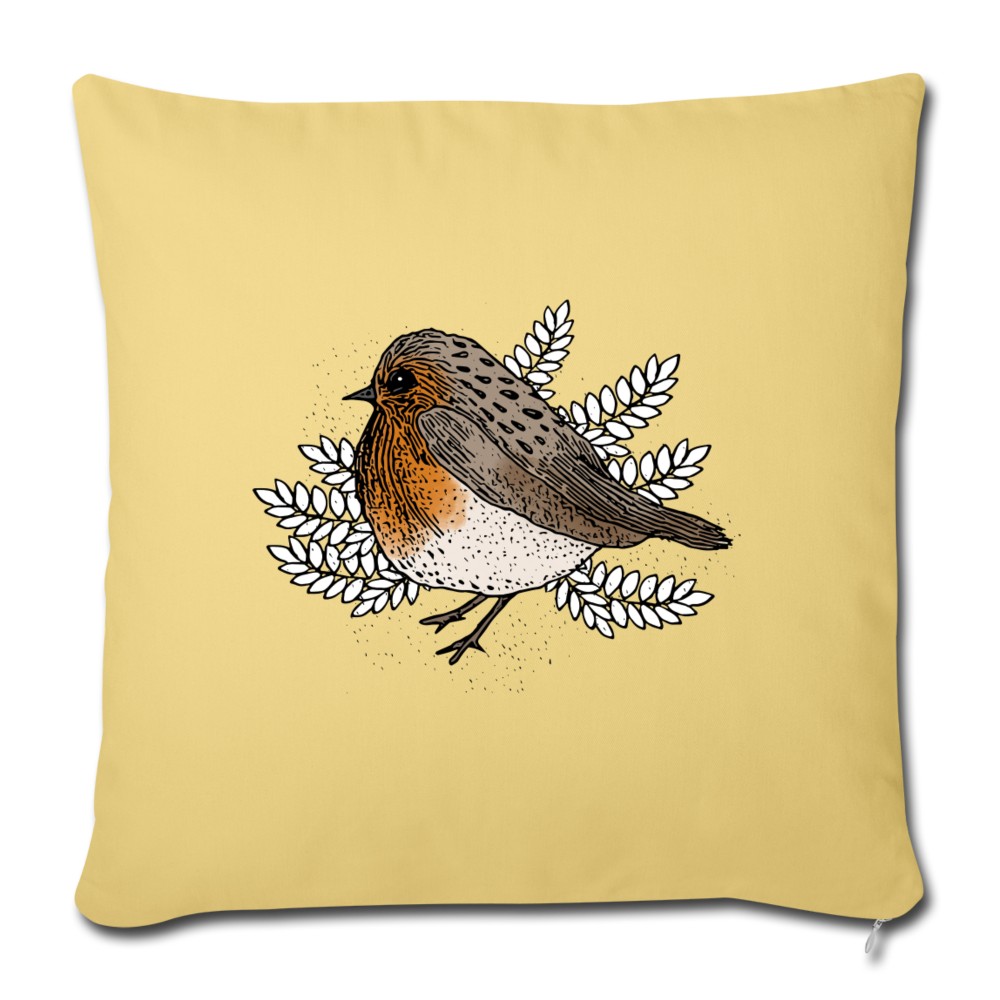 Sofa pillowcase 17,3'' x 17,3'' (45 x 45 cm) - Hellgelb