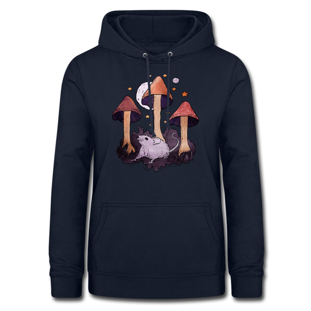 Maus im Märchenwald - Frauen Hoodie - Navy