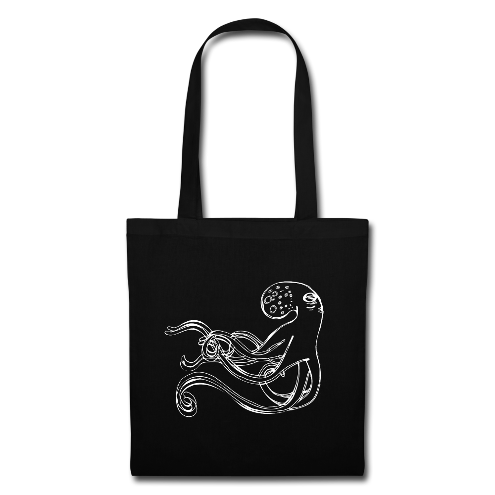 Stoffbeutel - “Shaky Kraken” - Schwarz