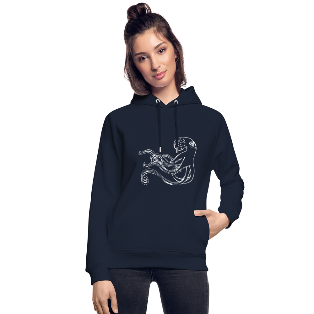 Unisex Bio-Hoodie - “Shaky Kraken” - Navy