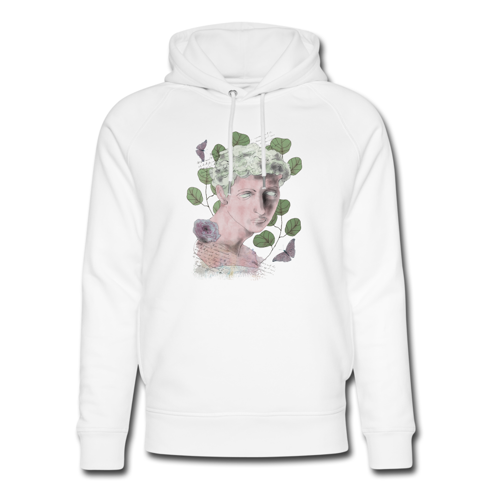 Unisex Bio-Hoodie - “In Arcadia Ego” - Weiß