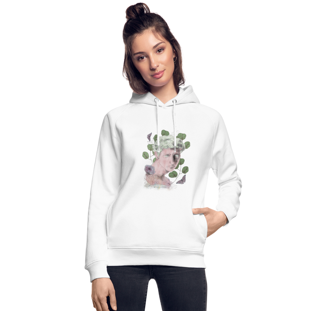 Unisex Bio-Hoodie - “In Arcadia Ego” - Weiß