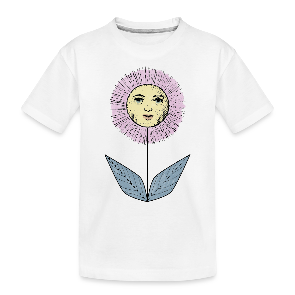 Kinder Premium Bio T-Shirt - “Grow the Sun” - white