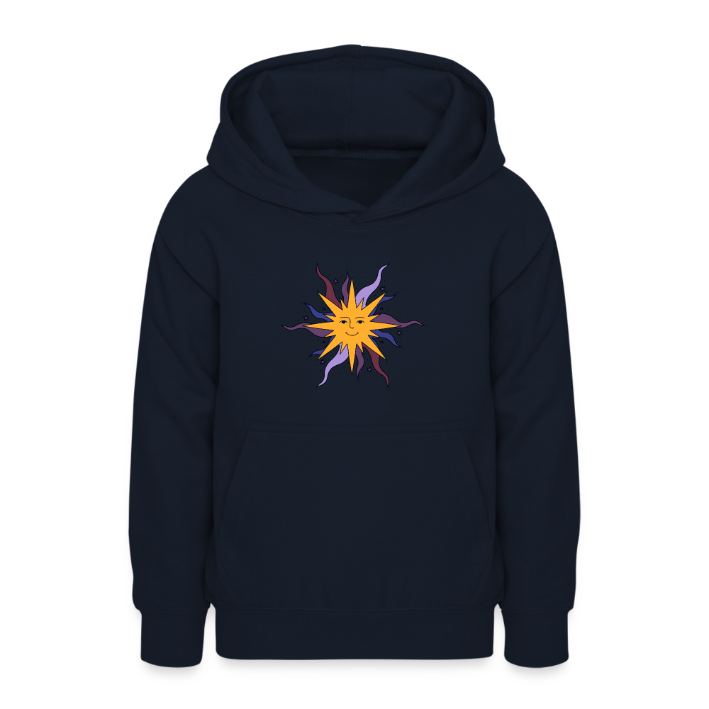 Teenager Hoodie - Warme Sonne - Navy