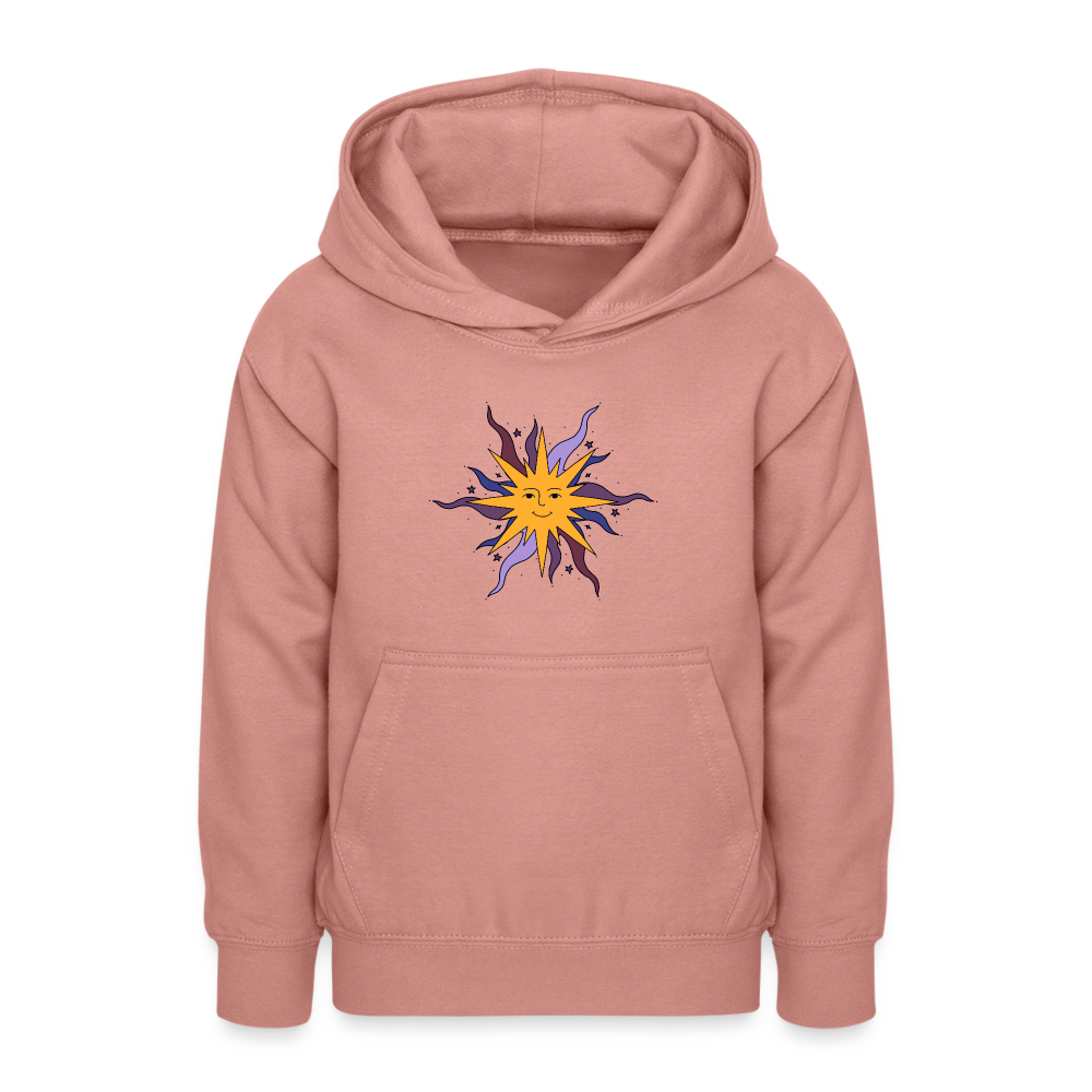 Teenager Hoodie - Warme Sonne - Altrosa