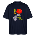 Stanley/Stella Oversized Unisex Bio T-Shirt - “Bon Appétit” - Navy