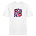 Stanley/Stella Unisex Bio-T-Shirt - “Vintage Poppy“ - Weiß