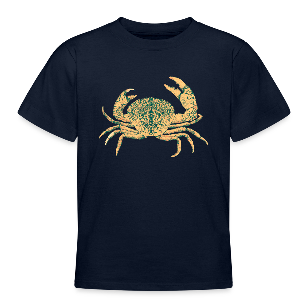 Teenager T-Shirt - “Vintage Taschenkrebs” - Navy