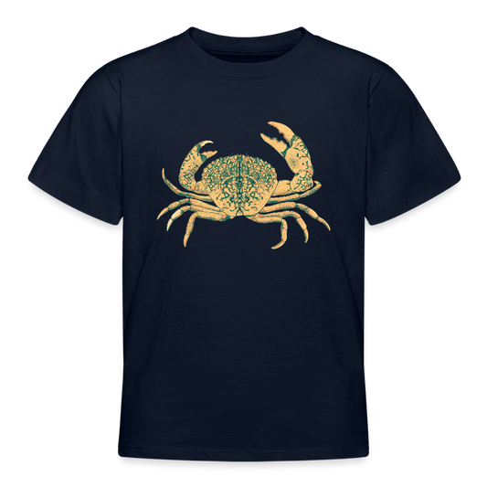 Teenager T-Shirt - “Vintage Taschenkrebs” - Navy