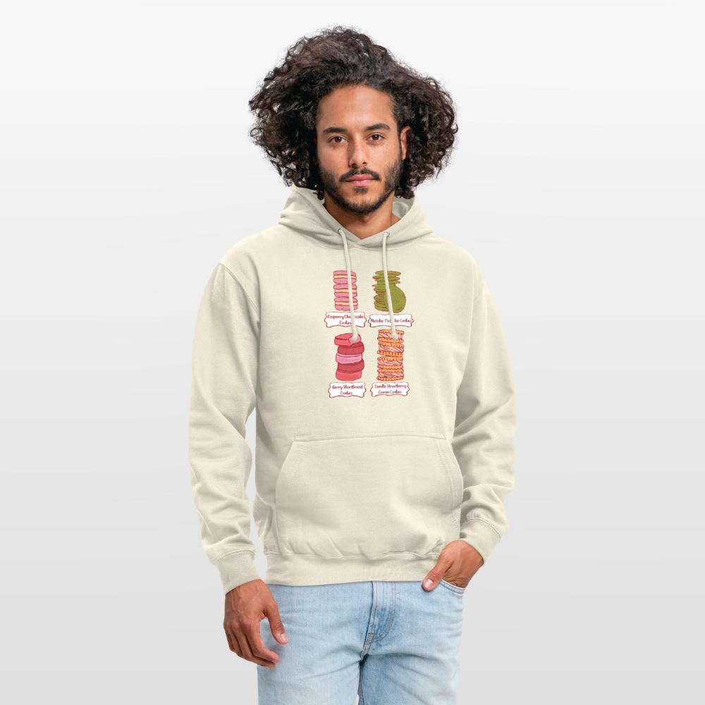 Unisex Hoodie - “Cookie Collection” - Vanille-Milchshake
