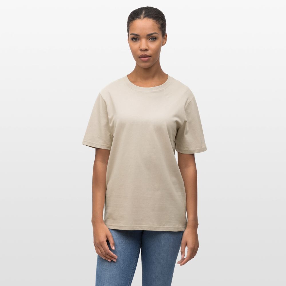 Stanley/Stella Relaxed Fit Unisex Bio-T-Shirt - “Blaue Kois” - Weißgrau