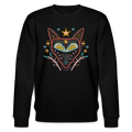 Männer Bio-Sweatshirt "Nachtfuchs" - Schwarz