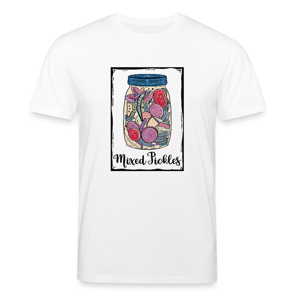 Stanley/Stella Unisex Bio-T-Shirt - “Mixed Pickles” - Weiß