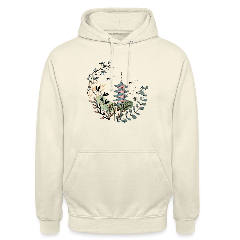 Unisex Hoodie - Happy in Japan - Vanille-Milchshake