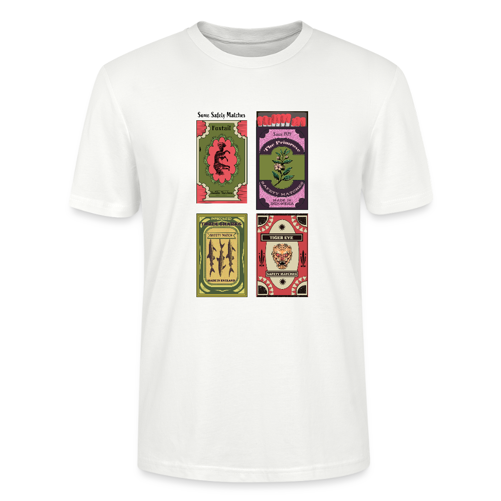 Stanley/Stella Unisex T-Shirt - "Safety Matches" - Weiß