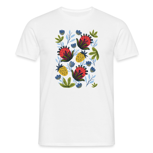 Männer T-Shirt - “Tropic Tee” - Weiß