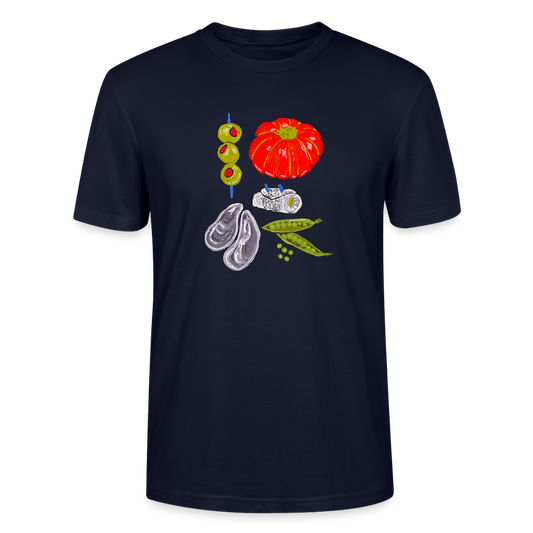 Stanley/Stella Unisex T-Shirt - “Bon Appétit” - Navy