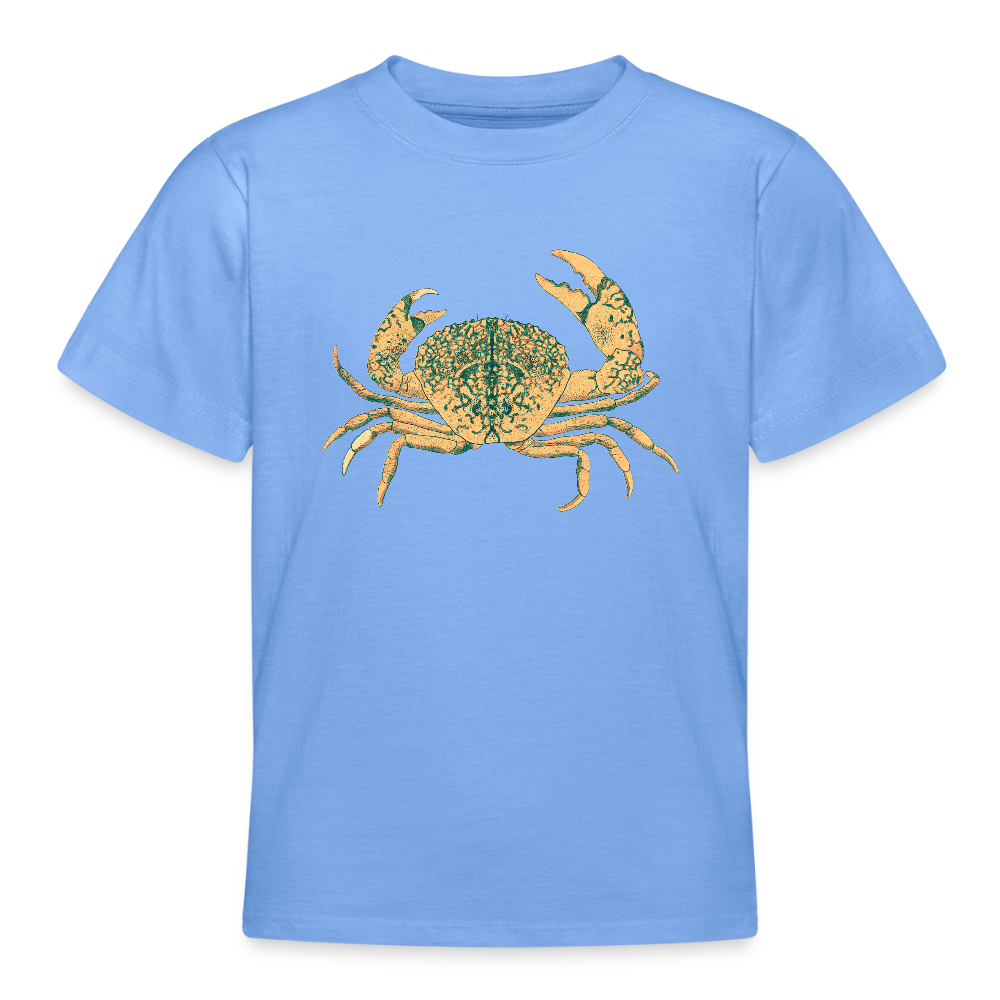 Teenager T-Shirt - “Vintage Taschenkrebs” - Himmelblau