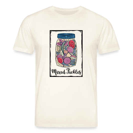 Stanley/Stella Unisex Bio-T-Shirt - “Mixed Pickles” - Naturweiß 